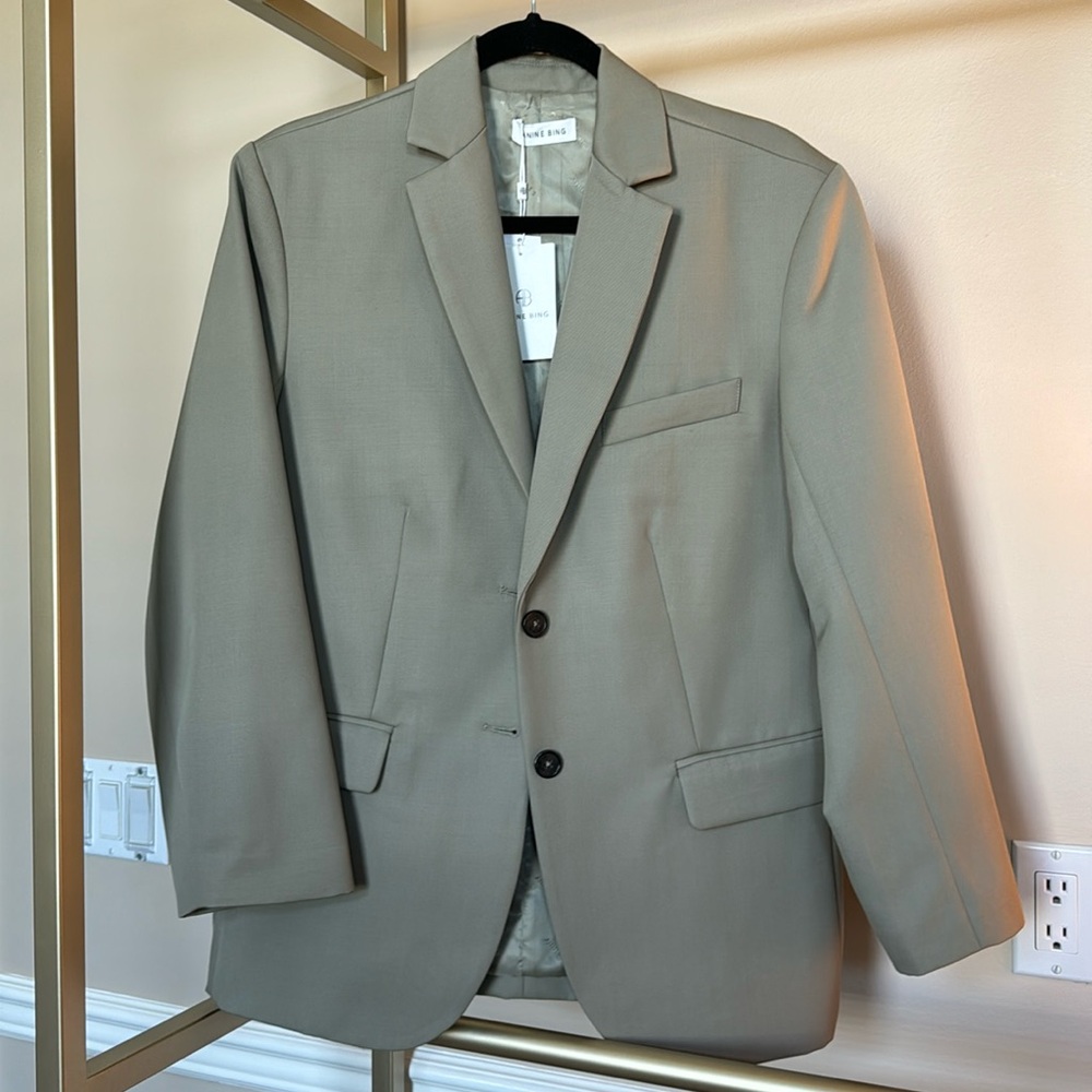 Anine Bing jacket xs in green/khaki